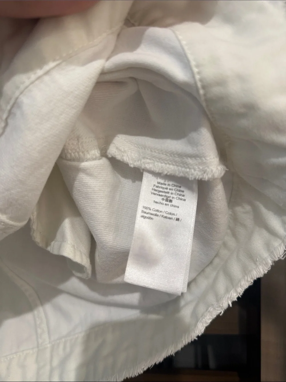 J.Crew White denim Sleeveless Shift Dress Size 6 - Picture 4 of 6